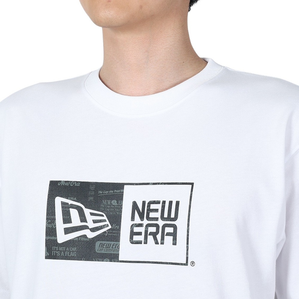ニューエラ（NEW ERA）（メンズ、レディース）半袖 コットンTシャツ Archive Logo ボックスロゴ 14121923