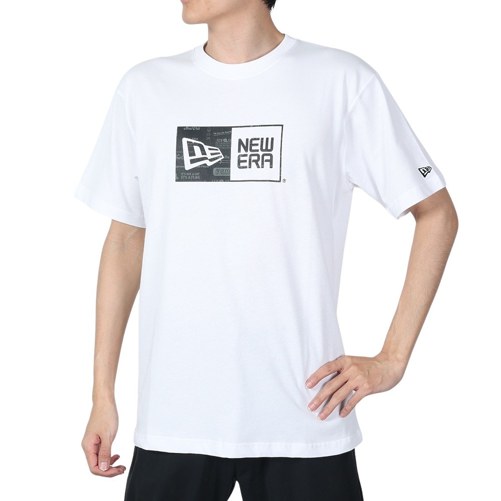 ニューエラ（NEW ERA）（メンズ、レディース）半袖 コットンTシャツ Archive Logo ボックスロゴ 14121923