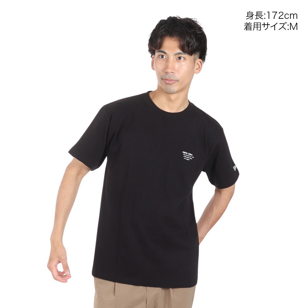 ニューエラ（NEW ERA）（メンズ、レディース）半袖 レギュラーフィット コットンTシャツ Archive Logo 14121927