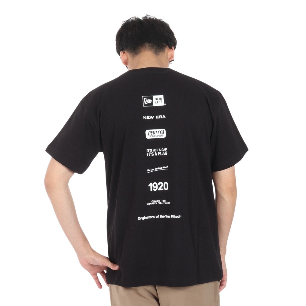 ニューエラ（NEW ERA）（メンズ、レディース）半袖 レギュラーフィット コットンTシャツ Archive Logo 14121927