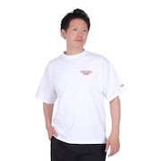(メンズ、レディース)半袖 オーバーサイズド コットン Tシャツ ストリートファイター2 CONGRATULATIONS ホワイト 14124664