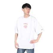 (メンズ、レディース)半袖 オーバーサイズド コットン Tシャツ カップヌードル レギュラー味 14124667