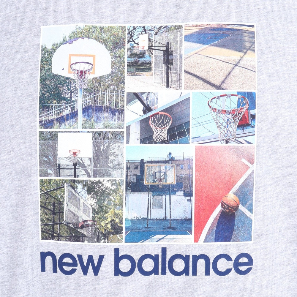 ニューバランス（new balance）（メンズ）Hoops Graphic ショートスリーブTシャツ MT41598AGT