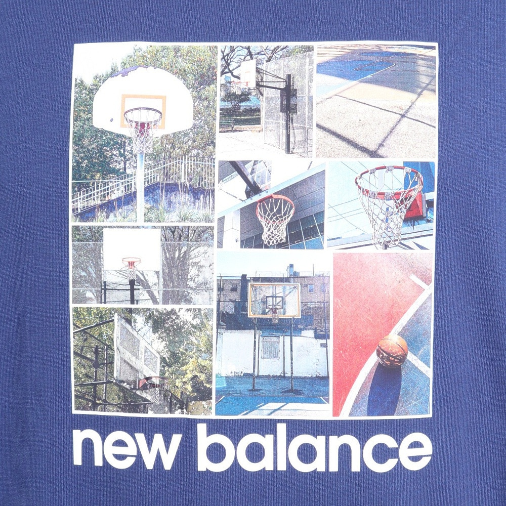 ニューバランス（new balance）（メンズ）Hoops Graphic ショートスリーブTシャツ MT41598NNY