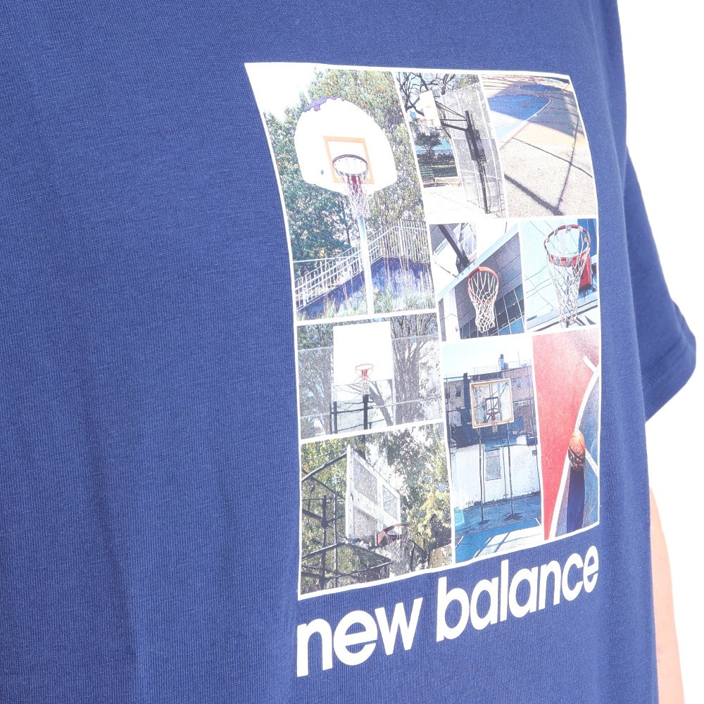 ニューバランス（new balance）（メンズ）Hoops Graphic ショートスリーブTシャツ MT41598NNY