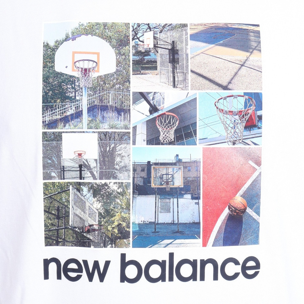 ニューバランス（new balance）（メンズ）Hoops Graphic ショートスリーブTシャツ MT41598SST