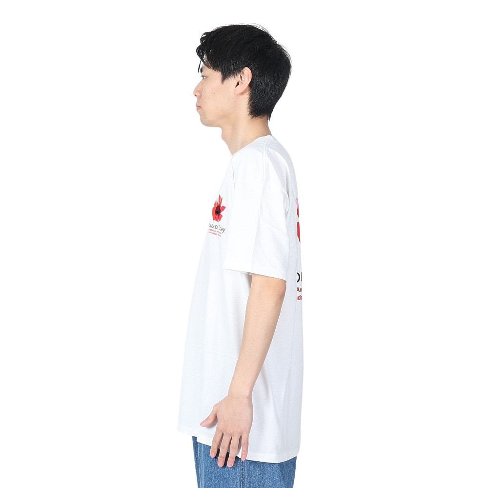 オベイ（OBEY）（メンズ）HOUSE OF OBEY FLORAL Tシャツ 165263709WHTO24P