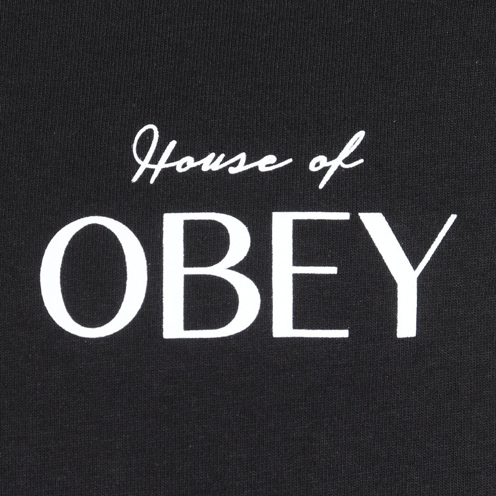 オベイ（OBEY）（メンズ）HOUSE OF OBEY CLASSIC Tシャツ 165263753BLKO24U