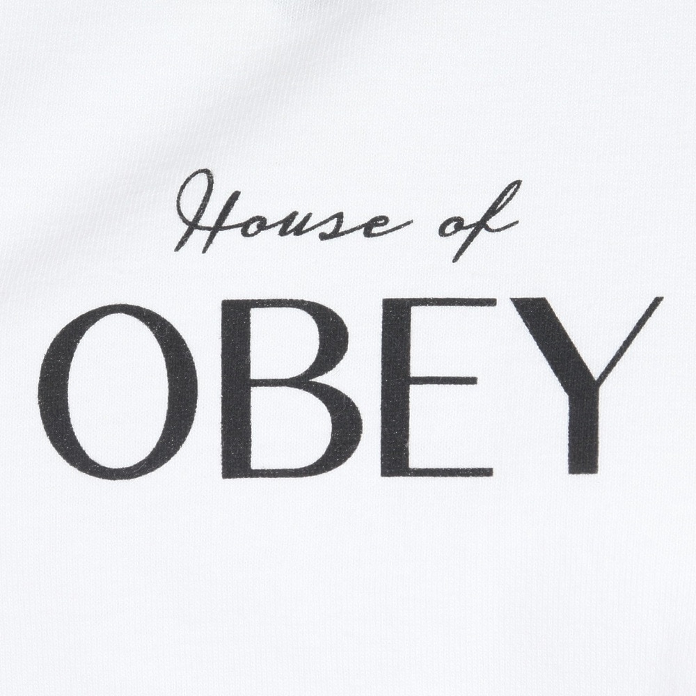 オベイ（OBEY）（メンズ）HOUSE OF OBEY CLASSIC Tシャツ 165263753WHTO24U