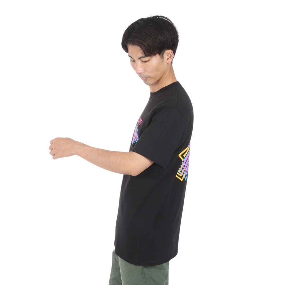 オベイ（OBEY）（メンズ）DOUBLE VISION CLASSIC Tシャツ 165263797BLKO24U