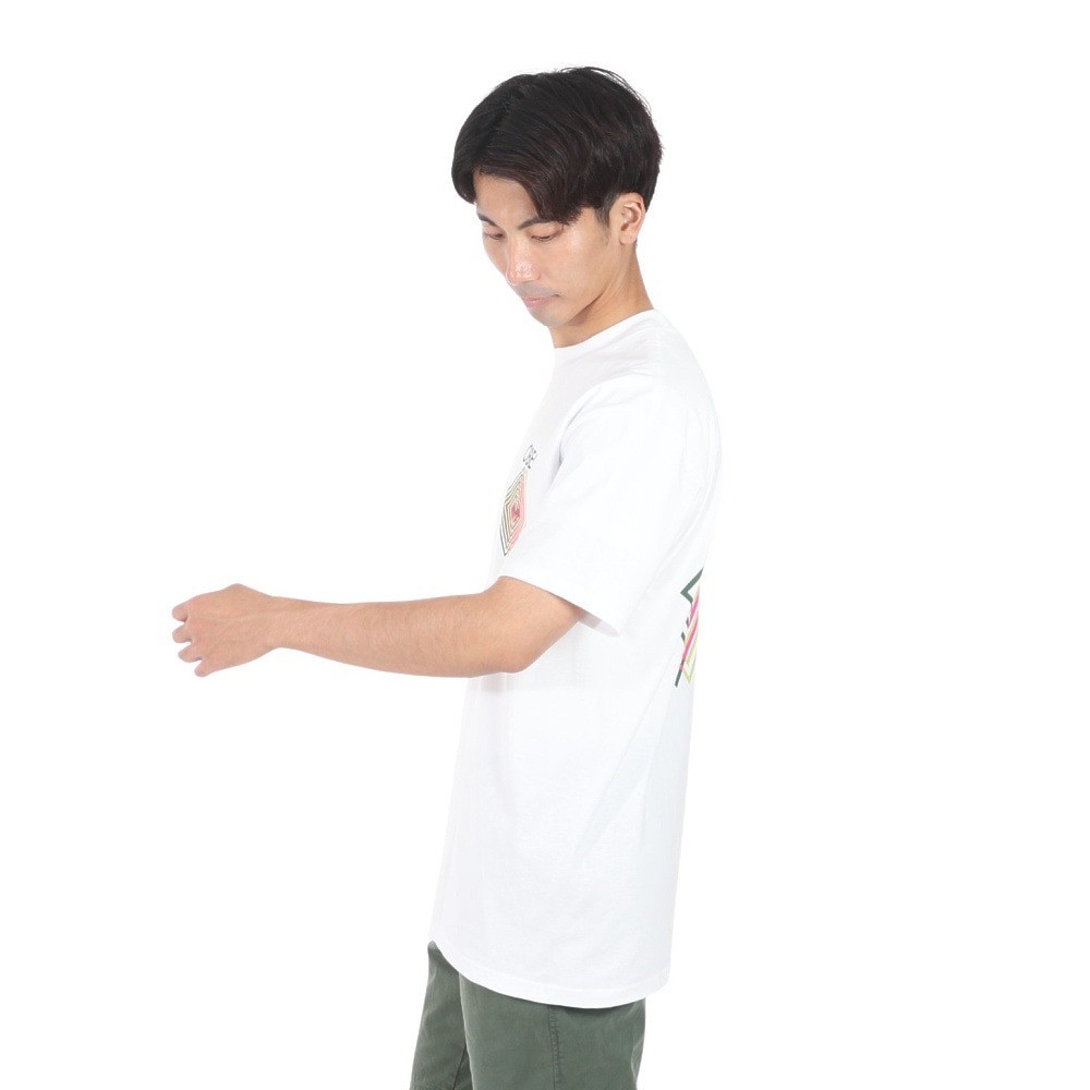 オベイ（OBEY）（メンズ）DOUBLE VISION CLASSIC Tシャツ 165263797WHTO24U