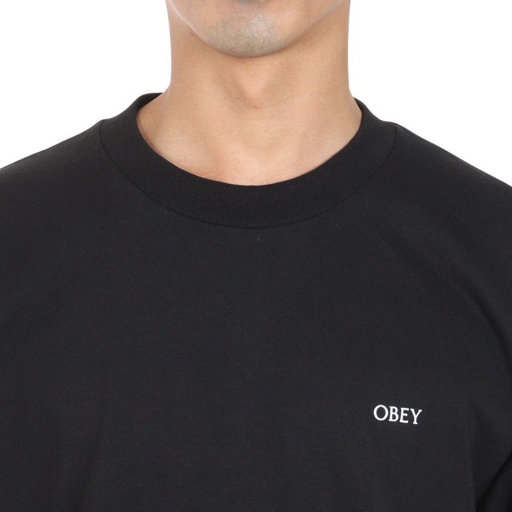 オベイ（OBEY）（メンズ）ICARUS DECO CLASSIC Tシャツ 165263800BLKO24U
