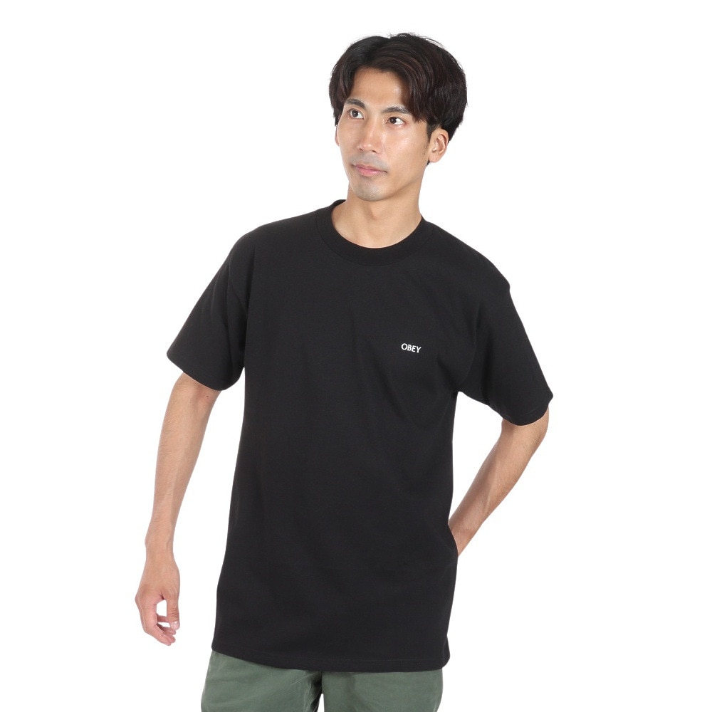 オベイ（OBEY）（メンズ）ICARUS DECO CLASSIC Tシャツ 165263800BLKO24U