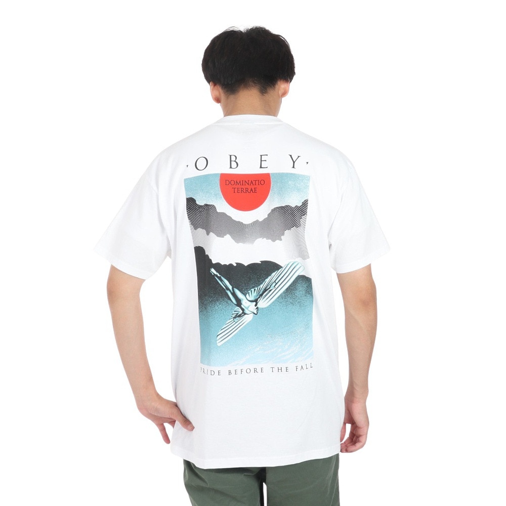オベイ（OBEY）（メンズ）ICARUS DECO CLASSIC Tシャツ 165263800WHTO24U