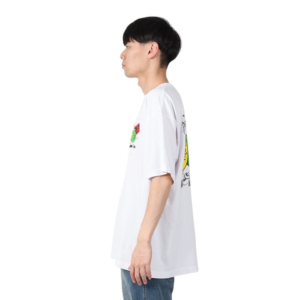 オベイ（OBEY）（メンズ）半袖Tシャツ PEACEFUL PROTEST 166913703WHTO24P