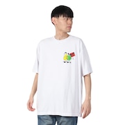 (メンズ)半袖Tシャツ PEACEFUL PROTEST 166913703WHTO24P