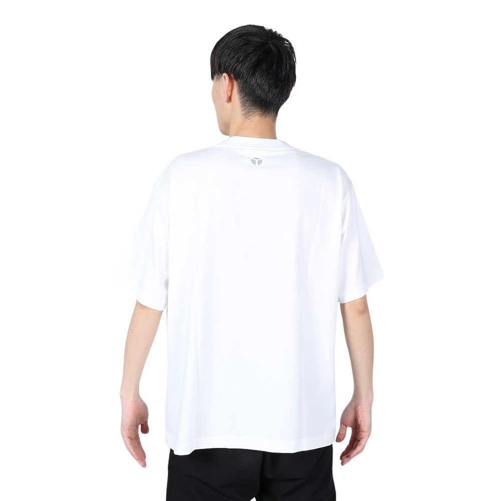 ヤックパック（YAK PAK）（メンズ、レディース）無地 ポケット付き 半袖Tシャツ 4510001-07 WHT