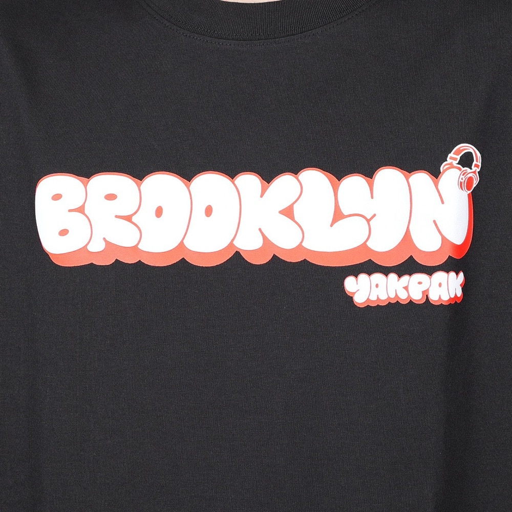 ヤックパック（YAK PAK）（メンズ、レディース）グラフィティ 半袖Tシャツ 4510003-01 BLK