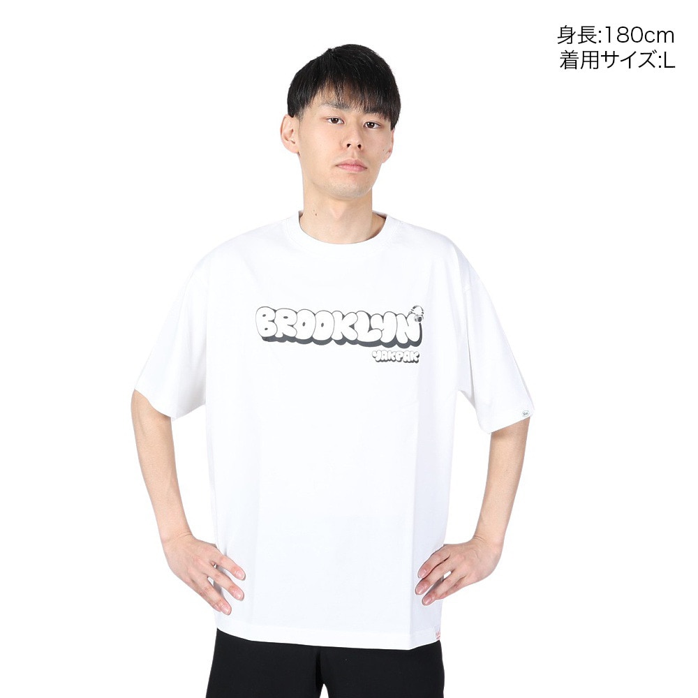 ヤックパック（YAK PAK）（メンズ、レディース）グラフィティ 半袖Tシャツ 4510003-07 WHT
