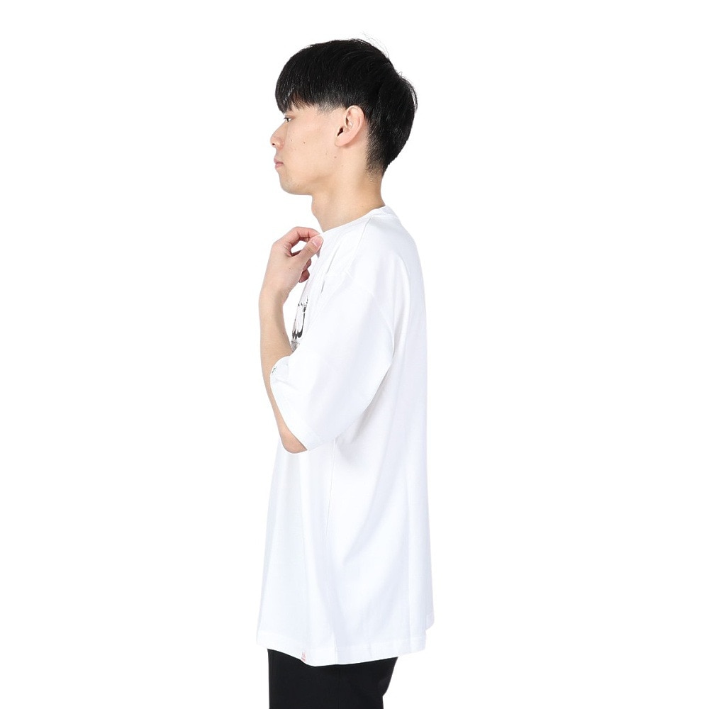 ヤックパック（YAK PAK）（メンズ、レディース）グラフィティ 半袖Tシャツ 4510003-07 WHT