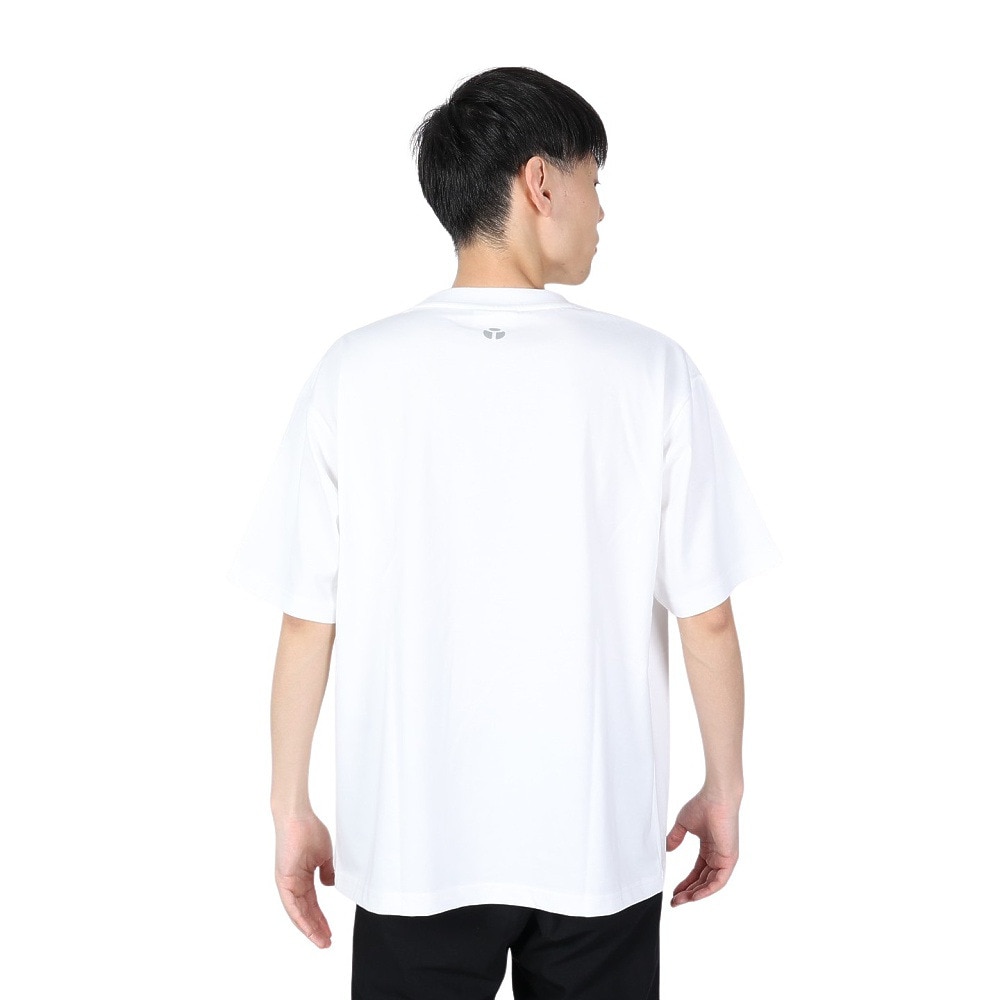 ヤックパック（YAK PAK）（メンズ、レディース）ブルックリン ワッペン 半袖Tシャツ 4510004-07 WHT
