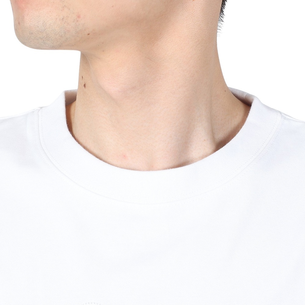 ヤックパック（YAK PAK）（メンズ、レディース）ブルックリン ワッペン 半袖Tシャツ 4510004-07 WHT