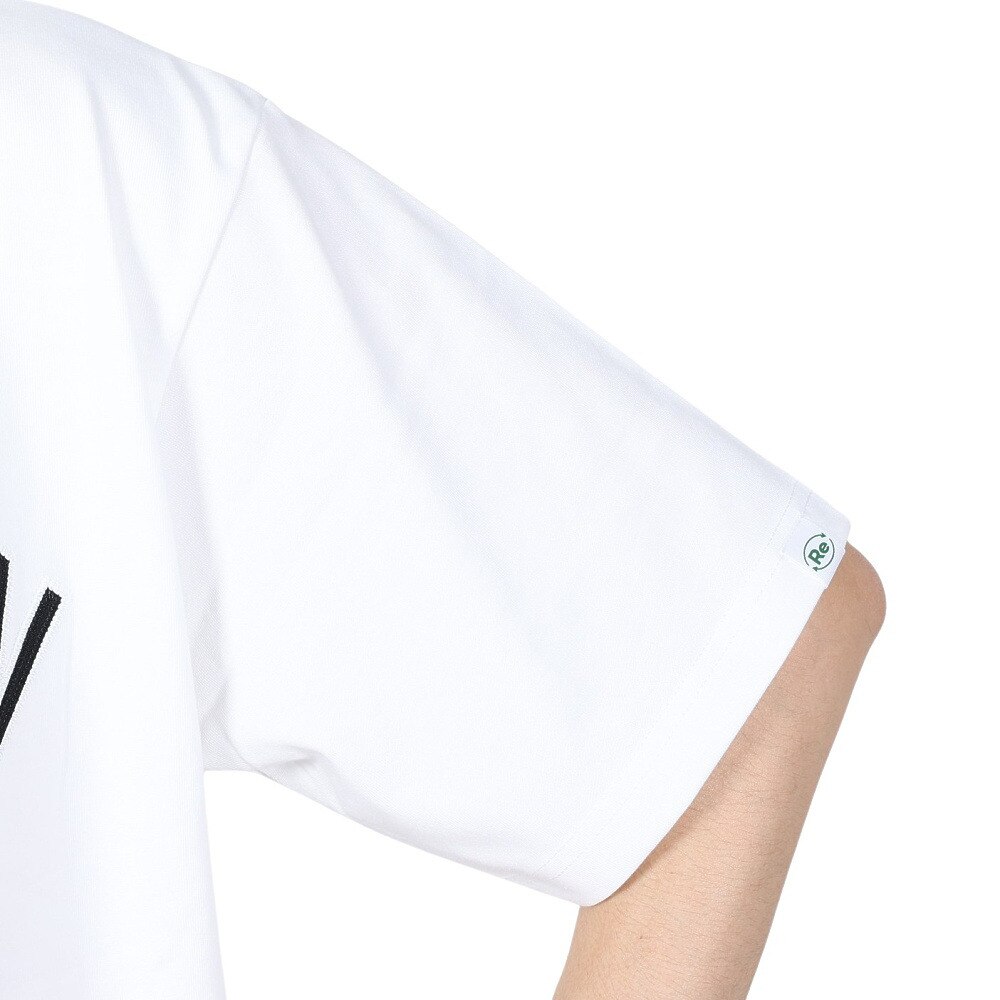 ヤックパック（YAK PAK）（メンズ、レディース）ブルックリン ワッペン 半袖Tシャツ 4510004-07 WHT