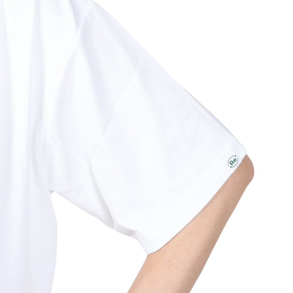 ヤックパック（YAK PAK）（メンズ、レディース）厚盛刺繍 半袖Tシャツ 4510005-07 WHT