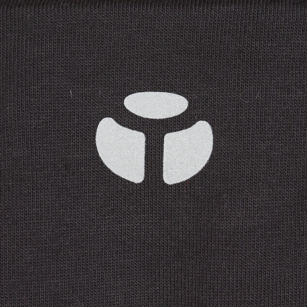 ヤックパック（YAK PAK）（メンズ、レディース）ハートロゴポケット付き 半袖Tシャツ 4510007-01 BLK