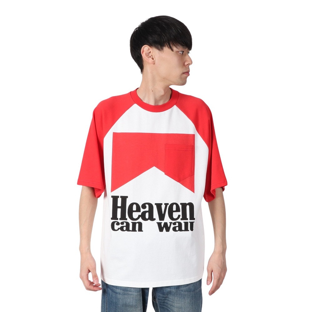 ヘブン キャン ウェイト（Heaven Can Wait）（メンズ）Mboro Raglan Tシャツ 2321-12613-02110