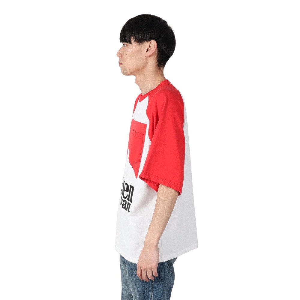 ヘブン キャン ウェイト（Heaven Can Wait）（メンズ）Mboro Raglan Tシャツ 2321-12613-02110