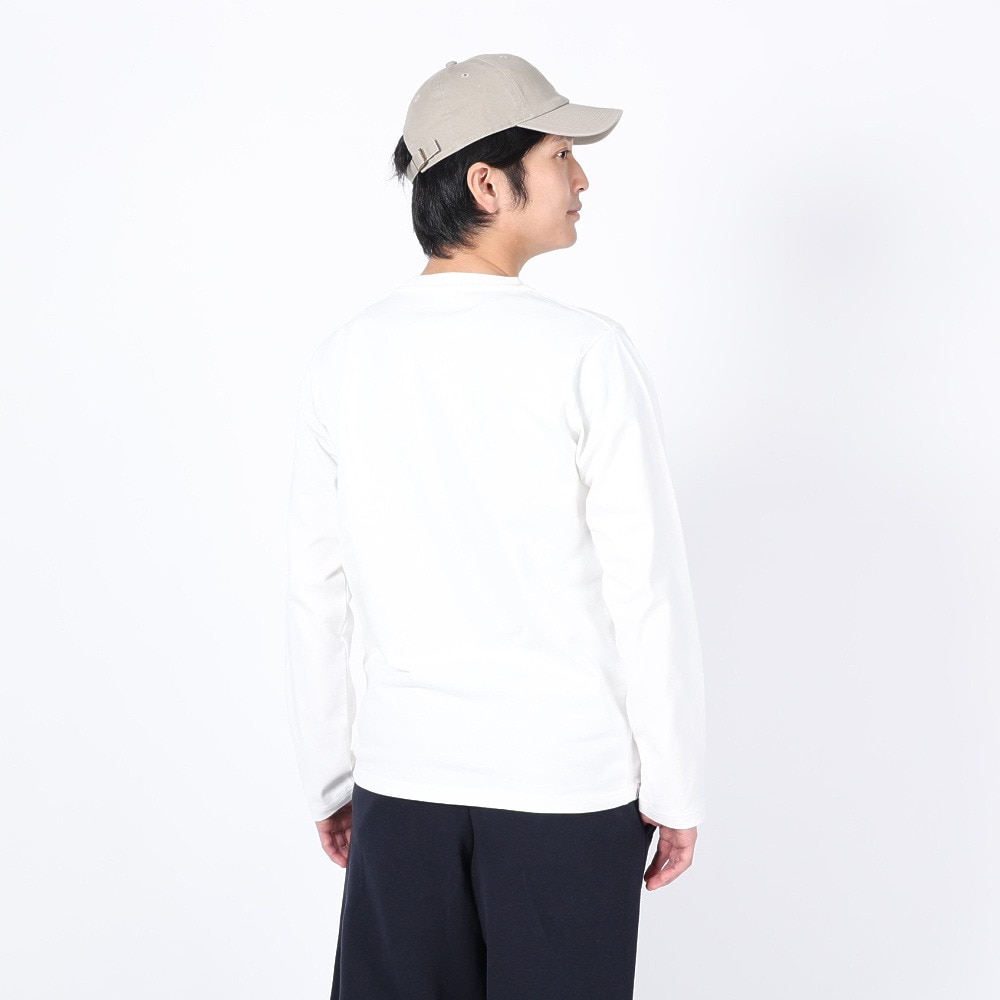 ラッセル（RUSSELL）（メンズ）ProCotton 長袖クルーネックTシャツ RBM24ES0004 WHT
