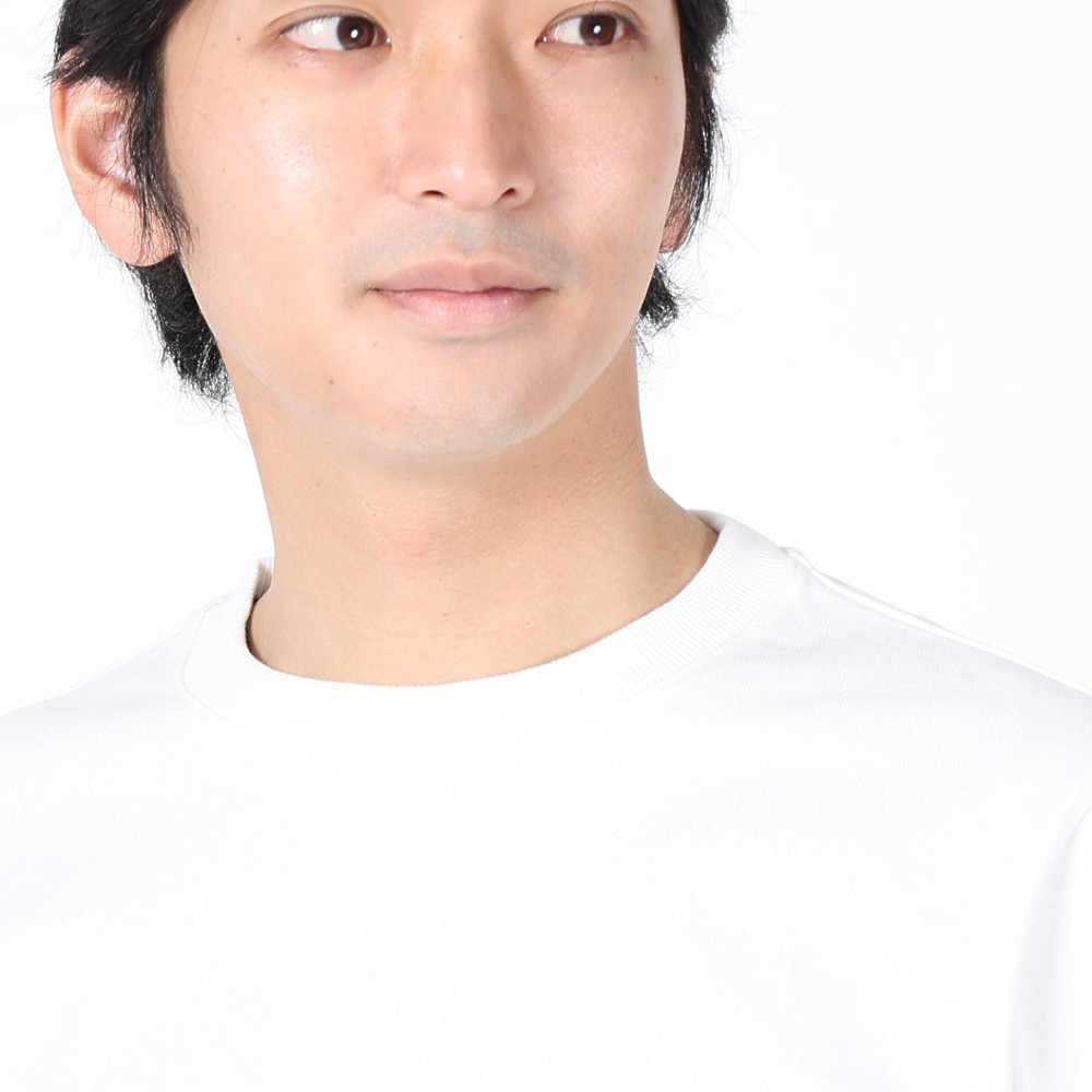 ラッセル（RUSSELL）（メンズ）ProCotton 長袖クルーネックTシャツ RBM24ES0004 WHT