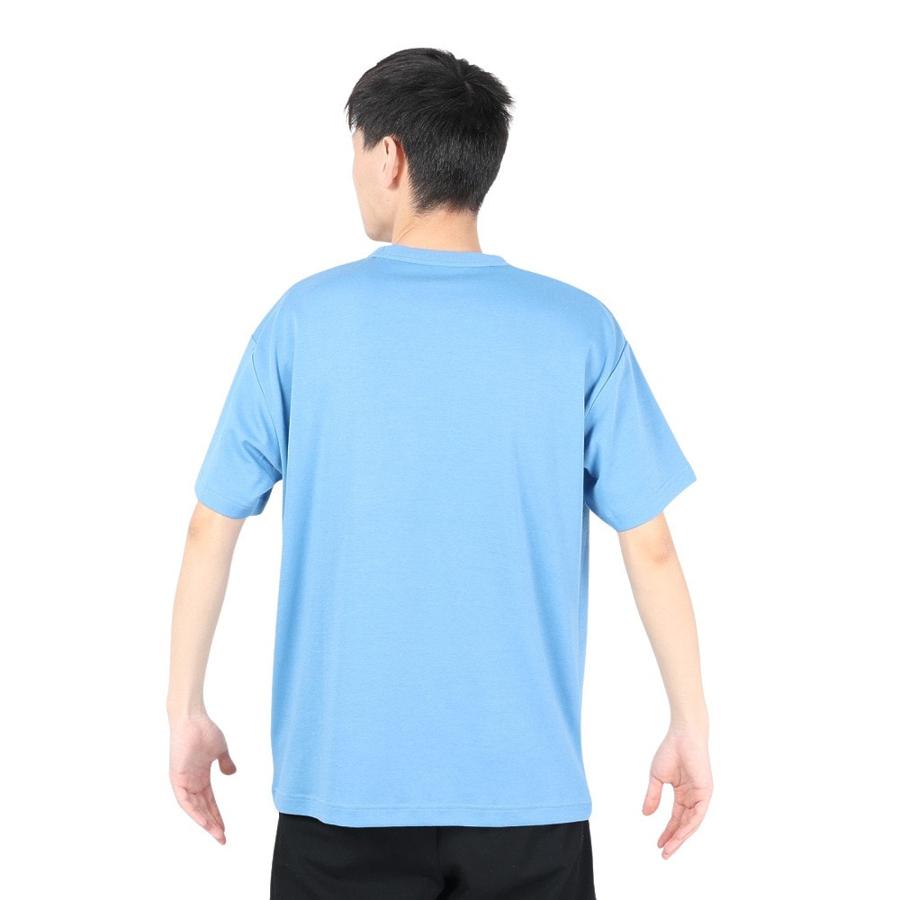 ラッセル（RUSSELL）（メンズ）プレーティング 半袖ワイドTシャツ RBM24S0001 BLU