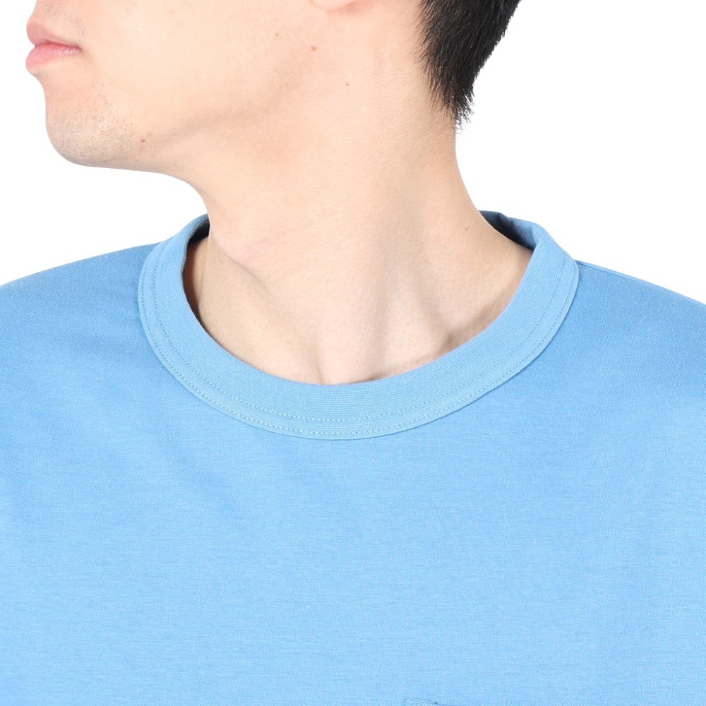 ラッセル（RUSSELL）（メンズ）プレーティング 半袖ワイドTシャツ RBM24S0001 BLU