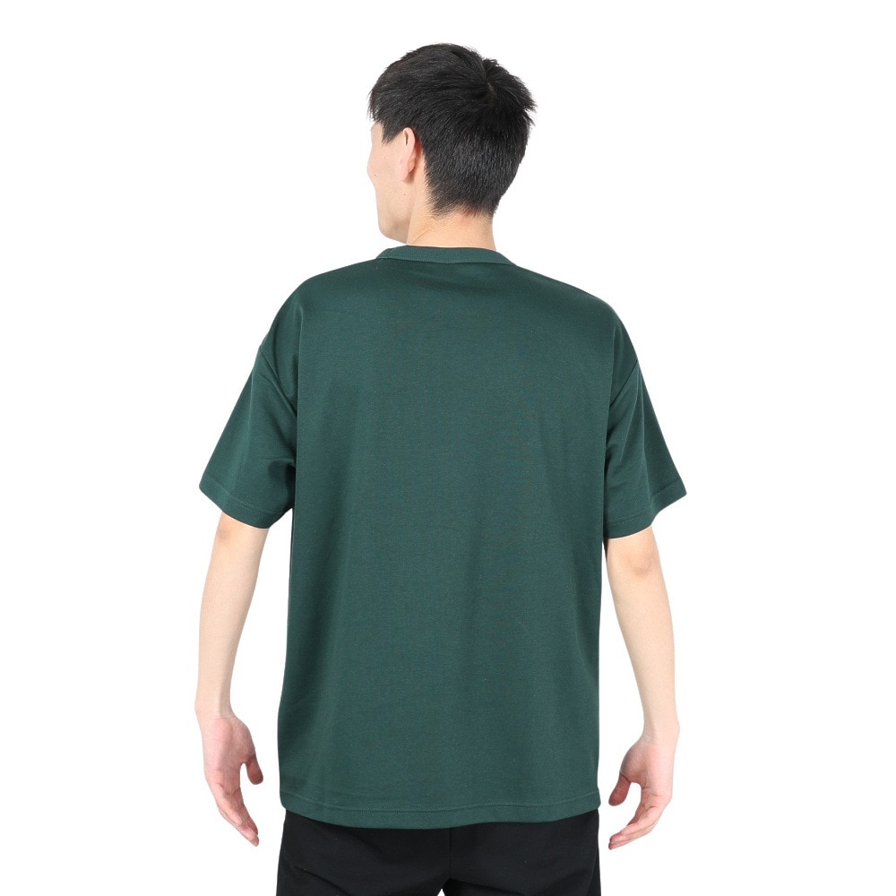 ラッセル（RUSSELL）（メンズ）プレーティング 半袖ワイドTシャツ RBM24S0001 GRN