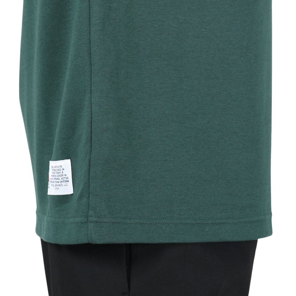 ラッセル（RUSSELL）（メンズ）プレーティング 半袖ワイドTシャツ RBM24S0001 GRN