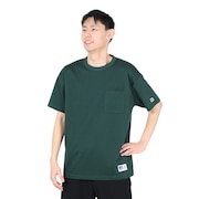 ラッセル（RUSSELL）（メンズ）プレーティング 半袖ワイドTシャツ RBM24S0001 GRN