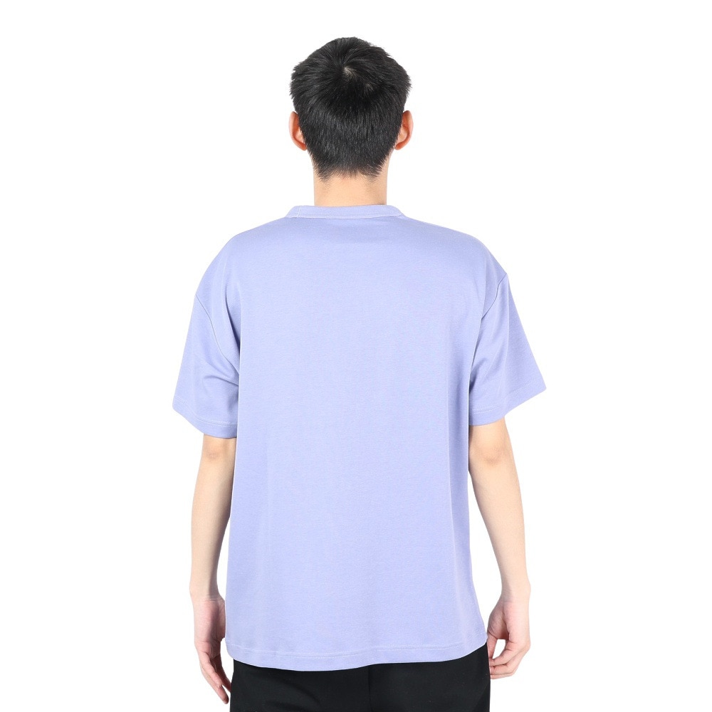ラッセル（RUSSELL）（メンズ）プレーティング 半袖ワイドTシャツ RBM24S0001 PUL