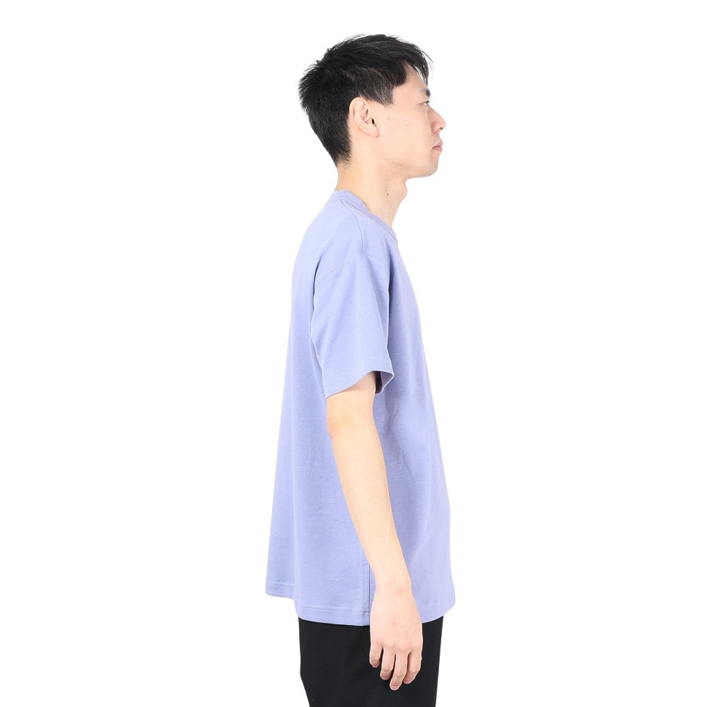 ラッセル（RUSSELL）（メンズ）プレーティング 半袖ワイドTシャツ RBM24S0001 PUL