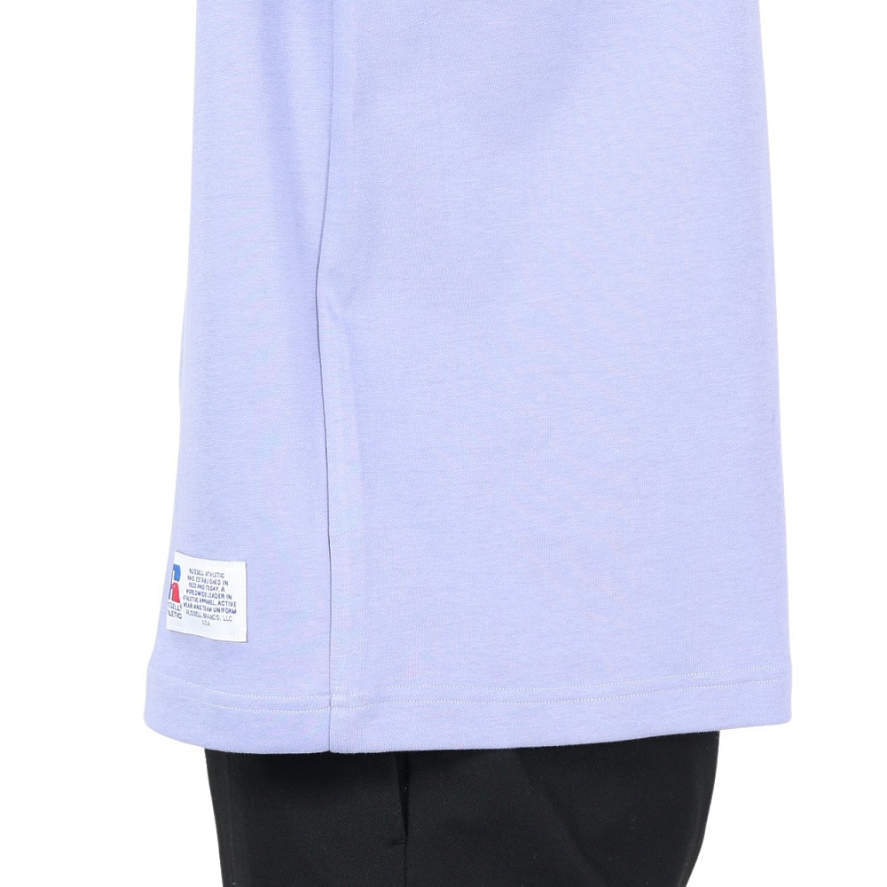 ラッセル（RUSSELL）（メンズ）プレーティング 半袖ワイドTシャツ RBM24S0001 PUL