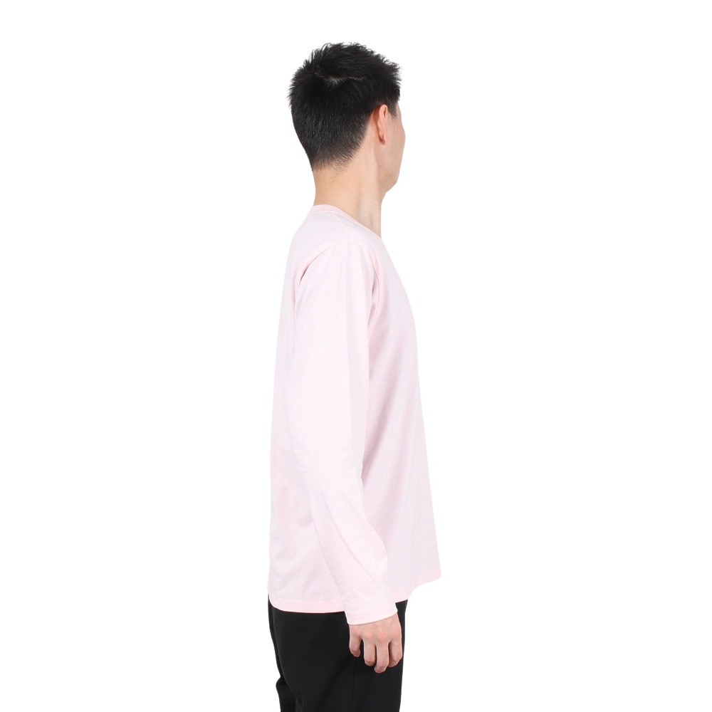 ラッセル（RUSSELL）（メンズ）T/C 長袖クルーネックTシャツ RBM23F0011 PNK