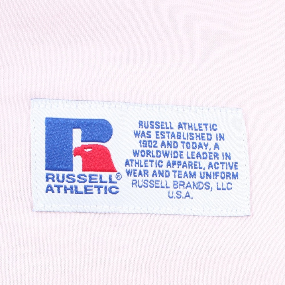ラッセル（RUSSELL）（メンズ）T/C 長袖クルーネックTシャツ RBM23F0011 PNK