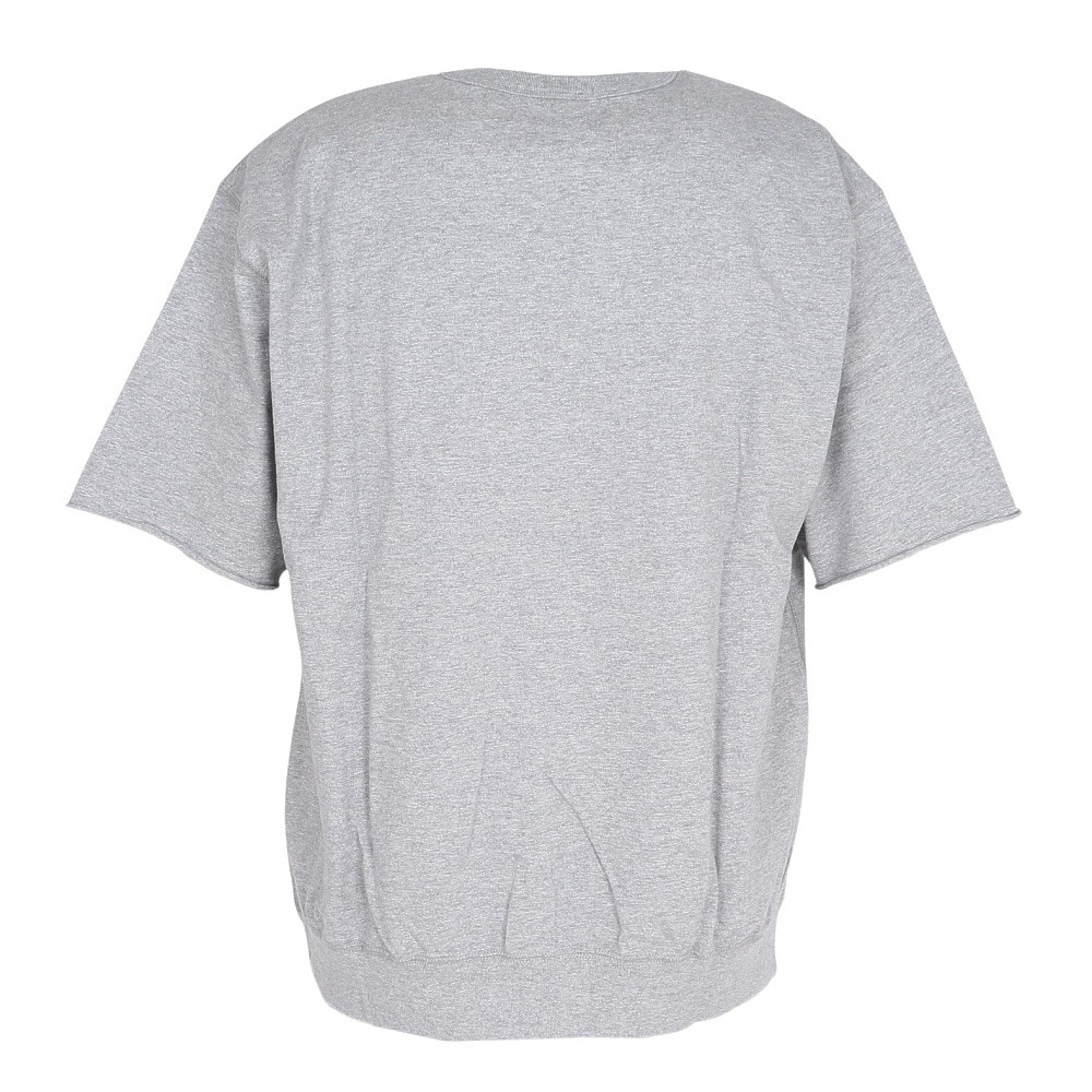 エスエーエス（S.A.S）（メンズ、レディース）裾リブプリント半袖Tシャツ SANDI SAS2345804-15 GRAY