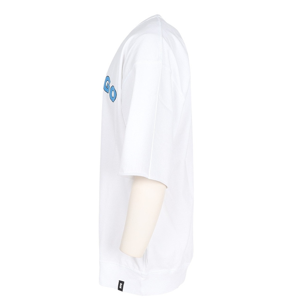 エスエーエス（S.A.S）（メンズ、レディース）裾リブプリント半袖Tシャツ SANDI SAS2345804-5 OFF