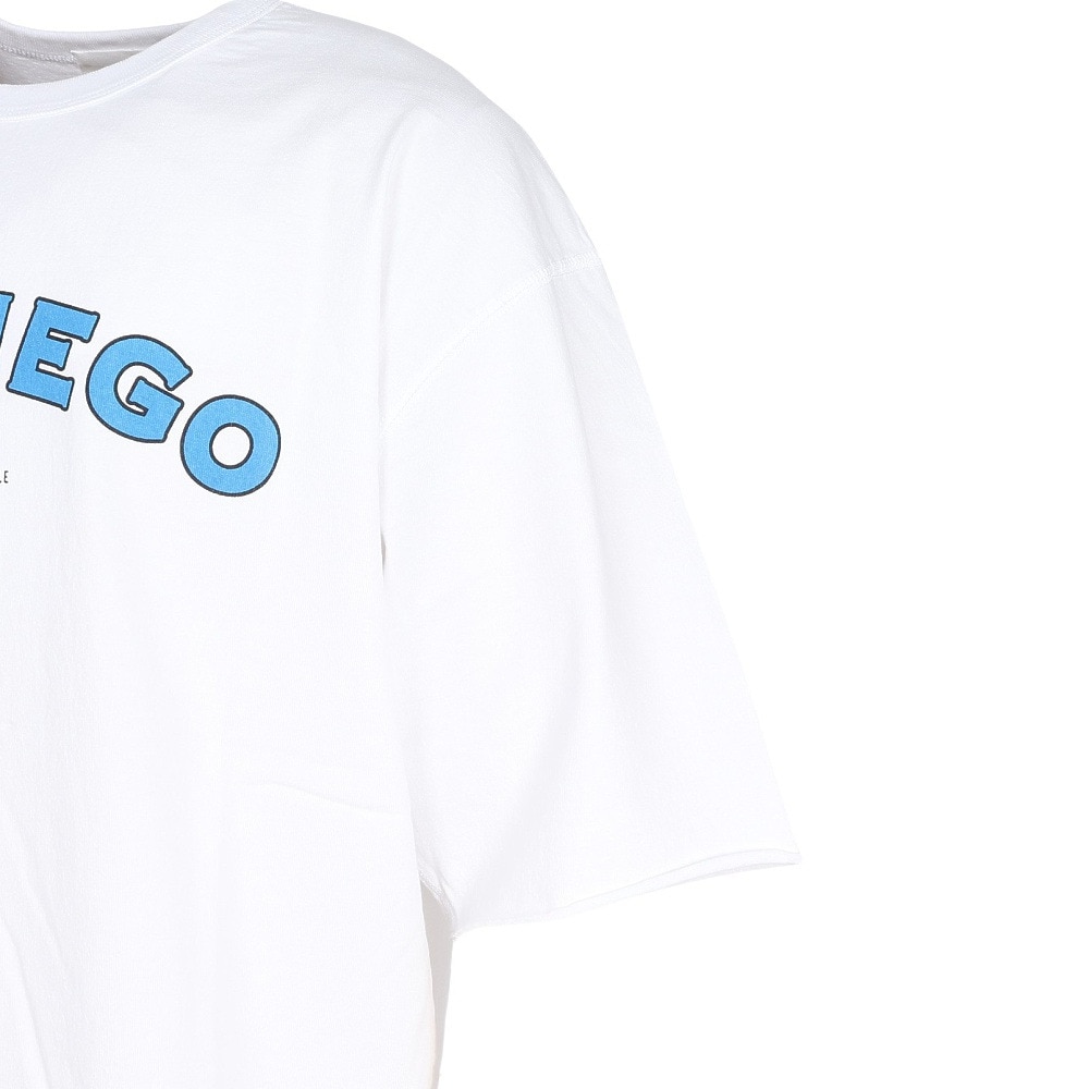 エスエーエス（S.A.S）（メンズ、レディース）裾リブプリント半袖Tシャツ SANDI SAS2345804-5 OFF