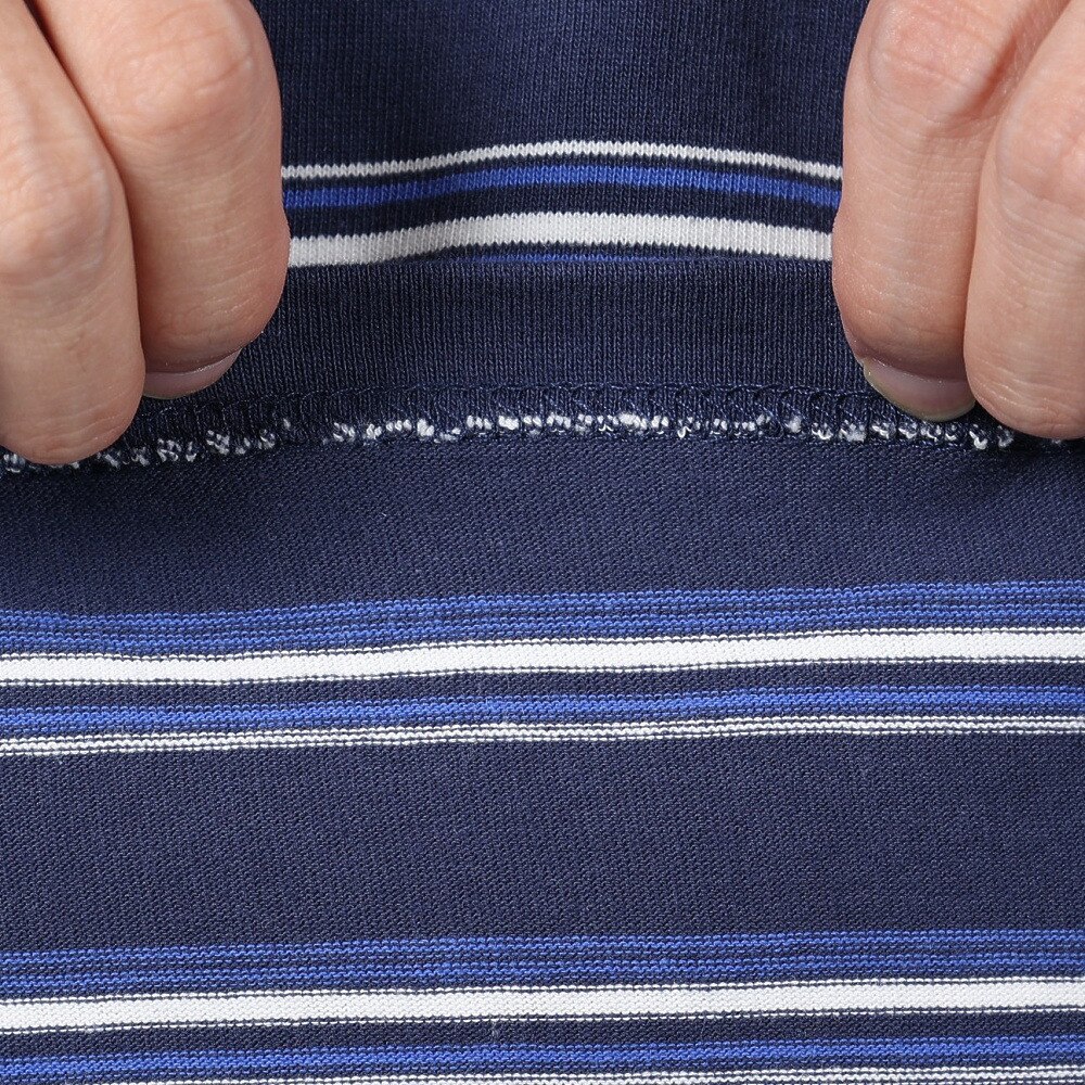 エスエーエス（S.A.S）（メンズ）レトロボーダー半袖Tシャツ SAS2345806-79:NAVY