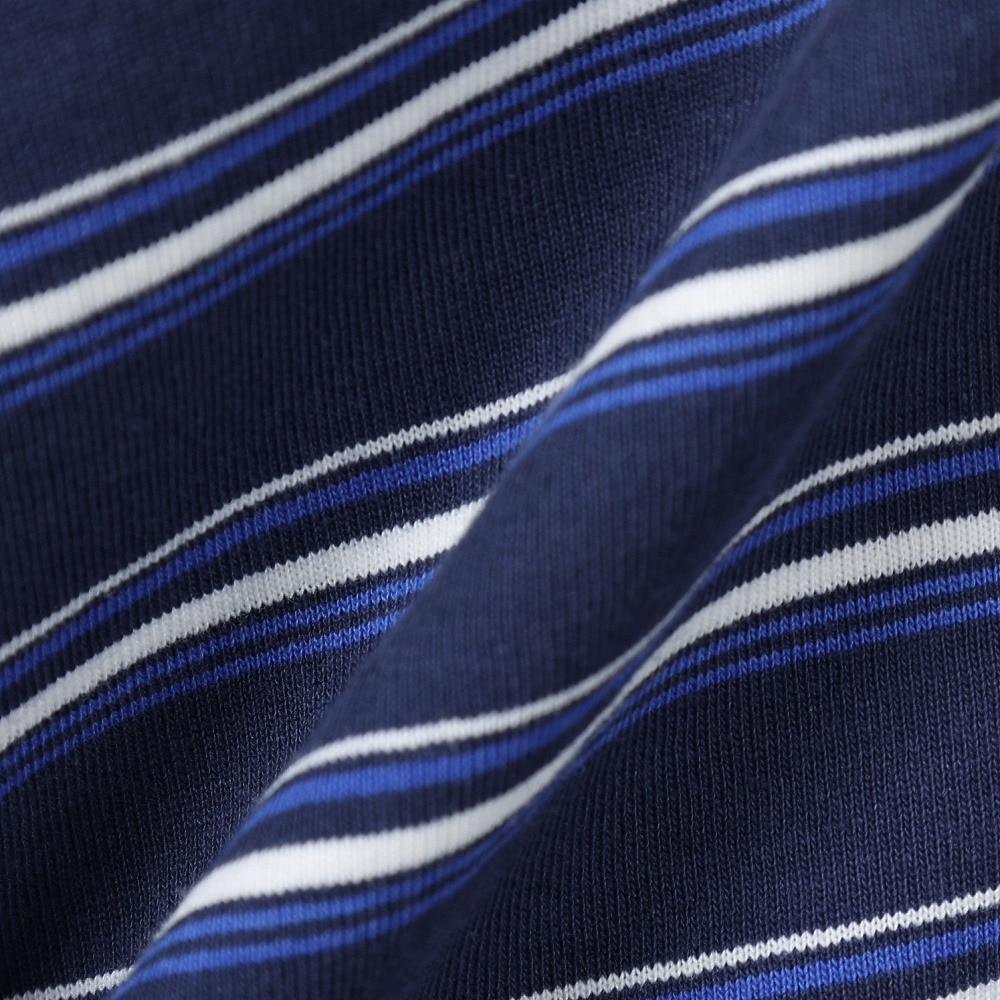 エスエーエス（S.A.S）（メンズ）レトロボーダー半袖Tシャツ SAS2345806-79:NAVY