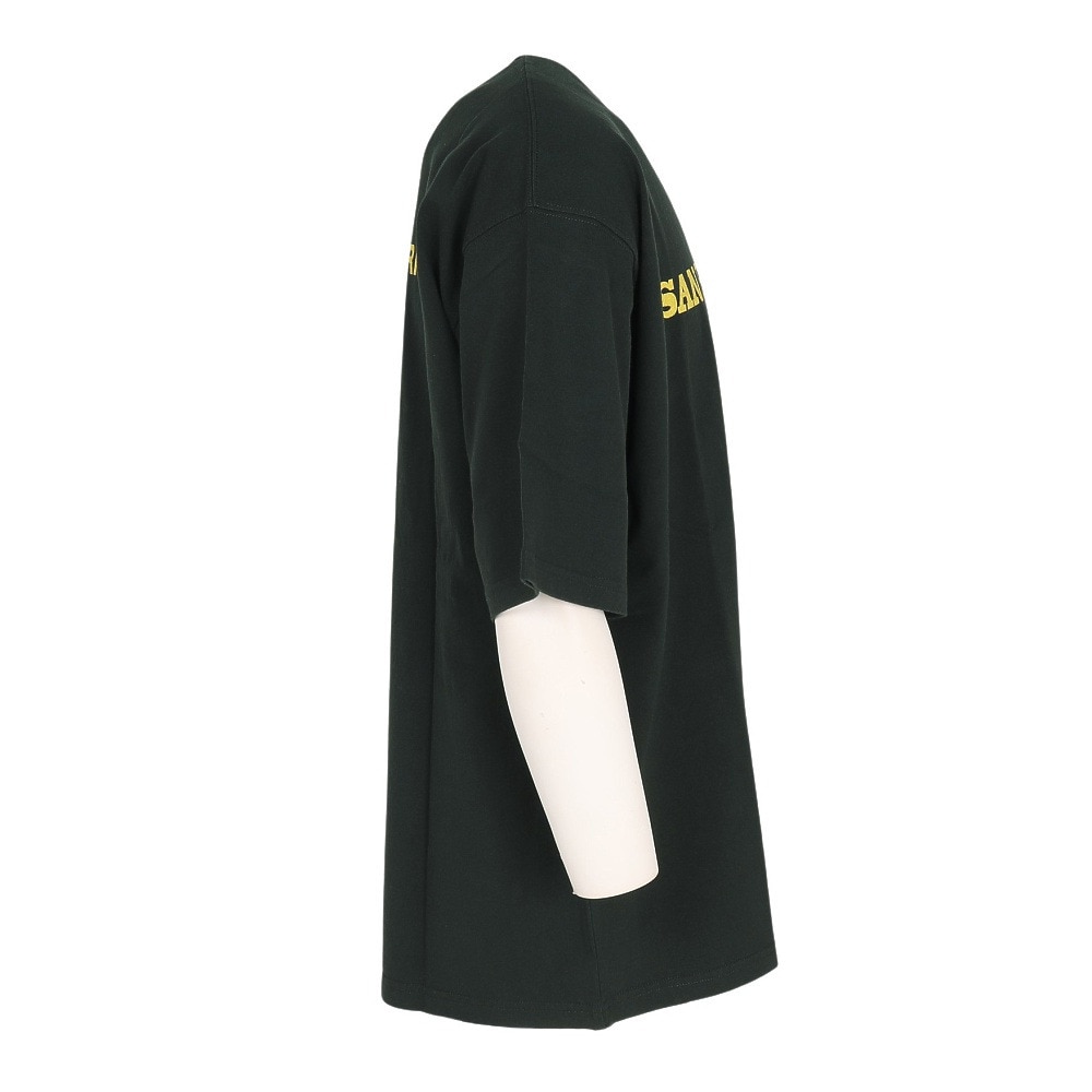 エスエーエス（S.A.S）（メンズ）プリント半袖Tシャツ SANFRAN SAS2345808-19 BLACK
