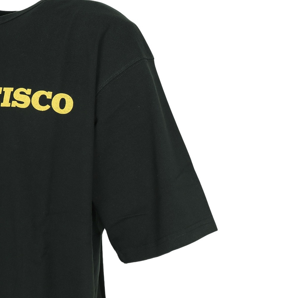 エスエーエス（S.A.S）（メンズ）プリント半袖Tシャツ SANFRAN SAS2345808-19 BLACK